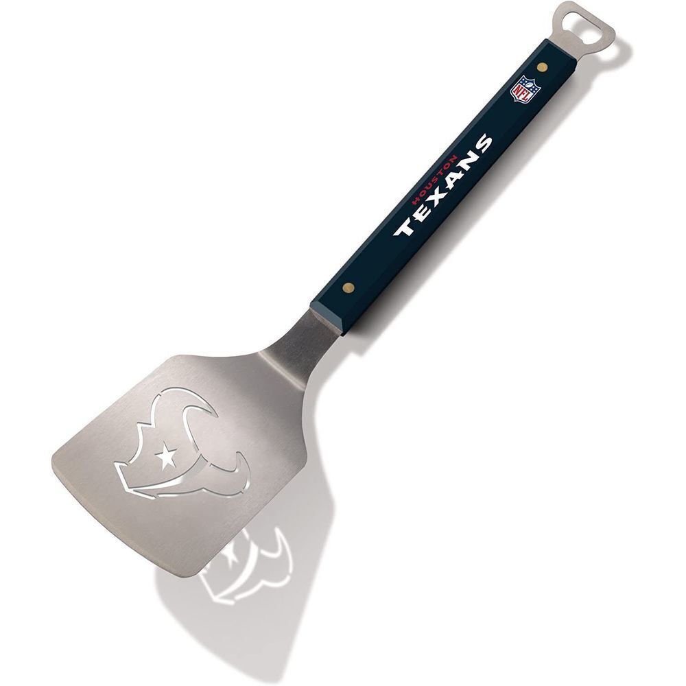 YouTheFan NFL 18" Stainless Steel Sportula (Spatula) with Bottle Opener